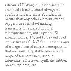silicon definition